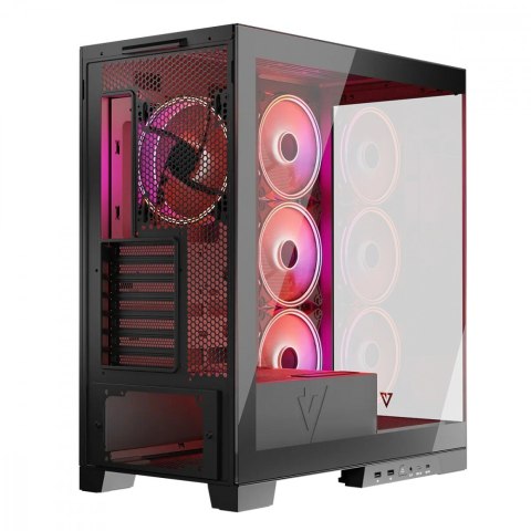 Obudowa MODECOM Volcano Space ARGB Czarna nowoczesna Midi Tower