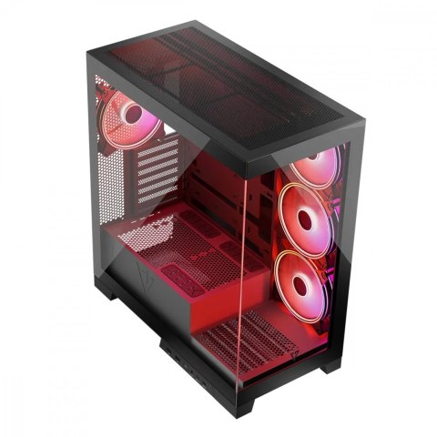 Obudowa MODECOM Volcano Space ARGB Czarna nowoczesna Midi Tower