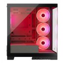 Obudowa MODECOM Volcano Space ARGB Czarna nowoczesna Midi Tower