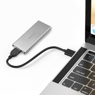 Obudowa Qoltec M.2 SSD SATA aluminium 2TB USB 3.0 szybka