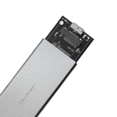Obudowa Qoltec M.2 SSD SATA aluminium 2TB USB 3.0 szybka