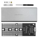 Obudowa Qoltec M.2 SSD SATA aluminium 2TB USB 3.0 szybka