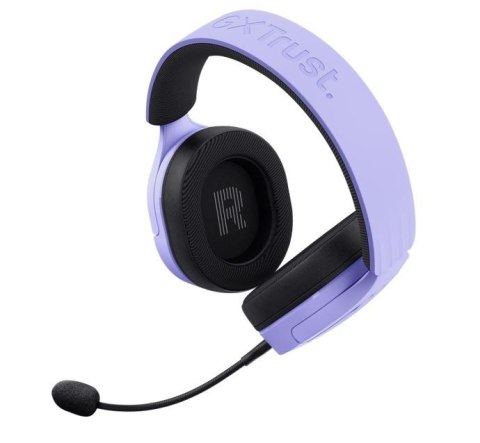 Słuchawki Trust GXT490P FAYZO 7.1 USB fioletowe gamingowe nauszne