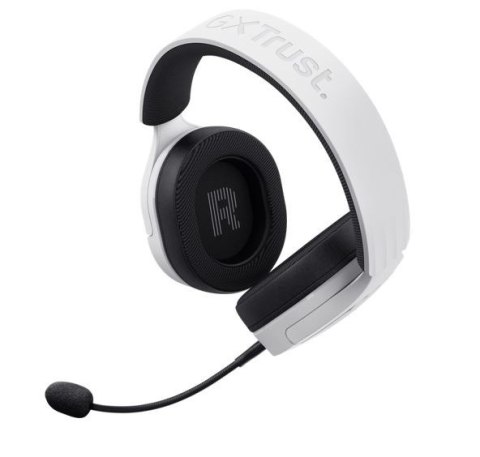 Słuchawki Trust GXT490W FAYZO 7.1 USB białe gamingowe z RGB