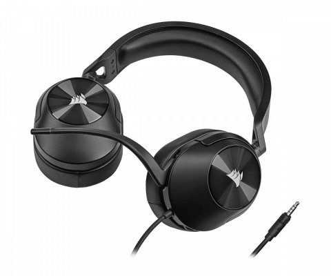 Słuchawki Corsair HS55 Surround karbon przewodowe do gier z Dolby Audio