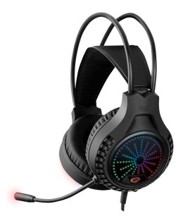 Słuchawki Gaming 5.1 Esperanza Aviator z mikrofonem nauszne czarne