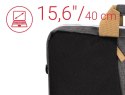 Torba do laptopa Hama Florenz 15,6 cala czarna szara z organizatorem