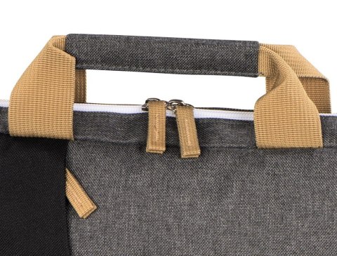 Torba do laptopa Hama Florenz 15,6 cala czarna szara z organizatorem