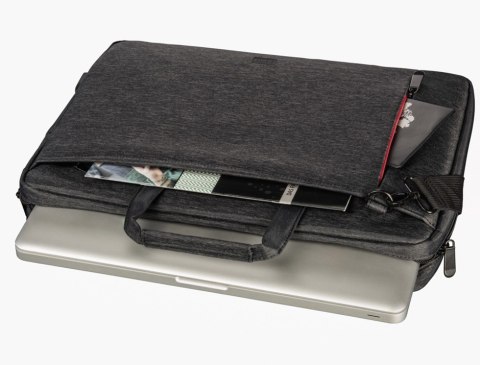 Torba do laptopa Hama Manchester 13,3 cala czarna z gniazdem USB