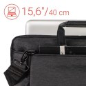 Torba do laptopa Hama Manchester 15 6 cala czarna nowoczesna elegancka