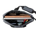 Torba do laptopa Hama Tayrona 15,6 ciemno szara elegancka z ochroną
