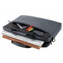 Torba do laptopa Hama Tayrona 15,6 ciemno szara elegancka z ochroną