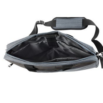 Torba do laptopa Hama Tayrona 15,6 ciemno szara elegancka z ochroną
