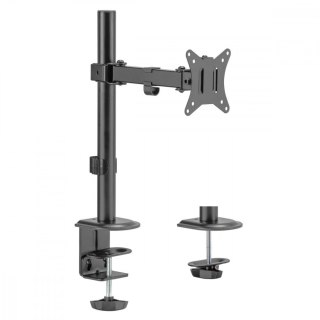 Uchwyt biurkowy Maclean MC572N do monitora 17-32 czarny ergonomiczny