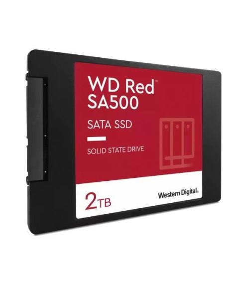 Dysk SSD WD Red 2TB SATA 2,5 szybki niezawodny do NAS