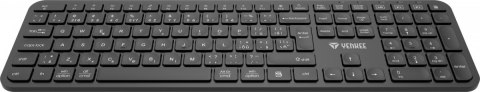 Klawiatura bezprzewodowa YENKEE EGO Dual 2.4G BT ergonomiczna pełnowymiarowa