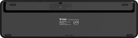 Klawiatura bezprzewodowa YENKEE EGO Dual 2.4G BT ergonomiczna pełnowymiarowa