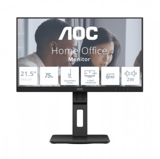 Monitor AOC 22E2UMF 21.5 FHD VA HDMI DP z pivotem i głośnikami