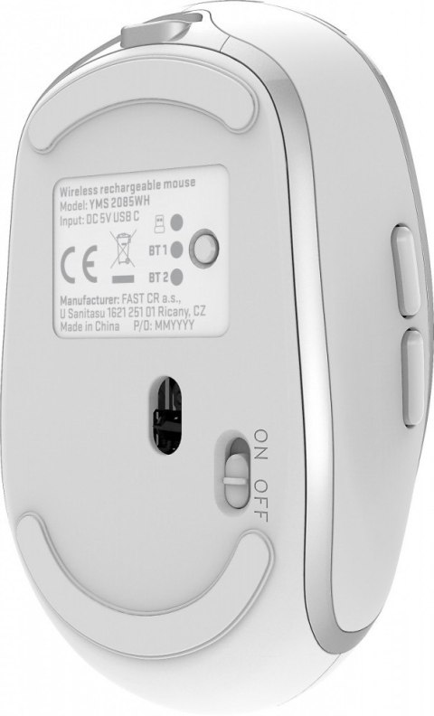 Mysz bezprzewodowa YENKEE NOBLE DUAL WiFi Bluetooth 5 przycisków