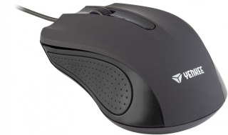 Mysz przewodowa USB YENKEE SUVA 3 przyciski gumowana powierzchnia ergonomiczną