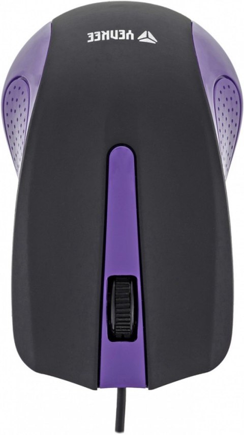 Mysz YENKEE SUVA przewodowa USB 3 przyciski gumowana ergonomiczna powierzchnia