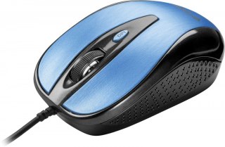 Mysz YENKEE QUITO przewodowa USB optyczna 4 przyciski niebieska