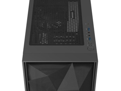 Obudowa Natec Genesis Diaxid 605F MIDI TOWER z USB-C czarna
