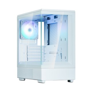 Obudowa Zalman P10 MicroATX Mini Tower biała z ARGB szkłem hartowanym