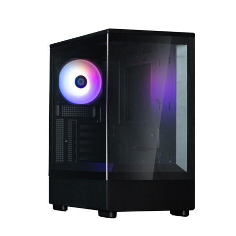 Obudowa Zalman P10 MicroATX Mini Tower czarna z ARGB i szkłem hartowanym
