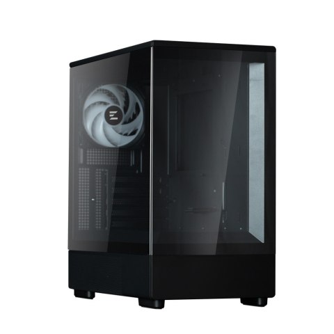 Obudowa Zalman P10 MicroATX Mini Tower czarna z ARGB i szkłem hartowanym