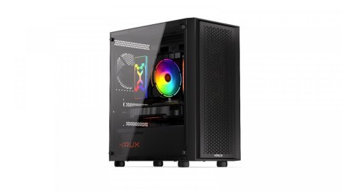 Obudowa Krux Scor Mini Tower z hartowanym szkłem kompaktnym designem