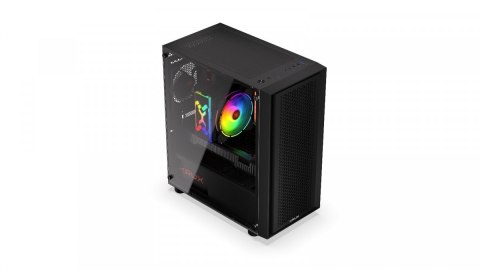 Obudowa Krux Scor Mini Tower z hartowanym szkłem kompaktnym designem