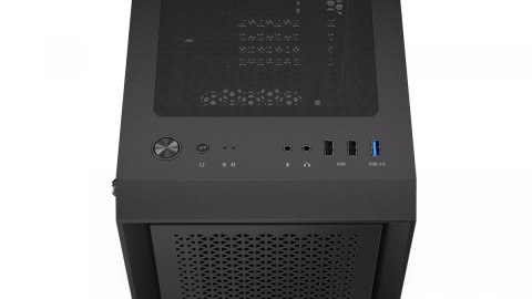 Obudowa Krux Scor Mini Tower z hartowanym szkłem kompaktnym designem