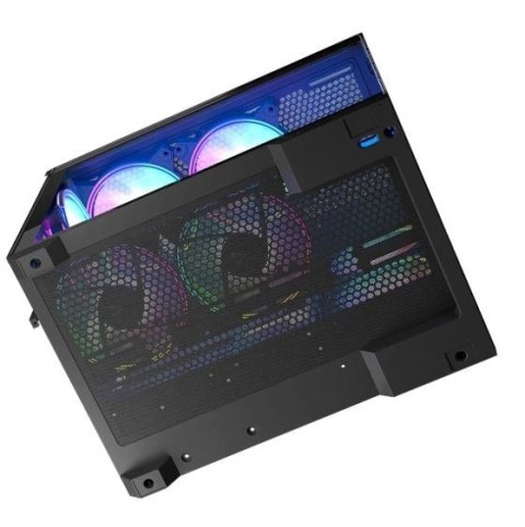 Obudowa komputerowa MODECOM Volcano Panorama APEX ARGB 3F MIDI szara