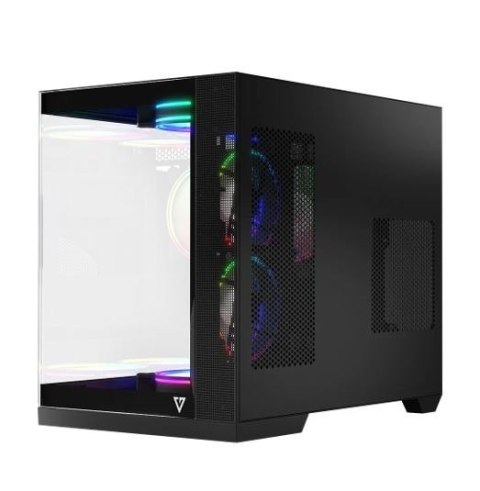 Obudowa komputerowa MODECOM Volcano Panorama APEX ARGB 3F MIDI szara