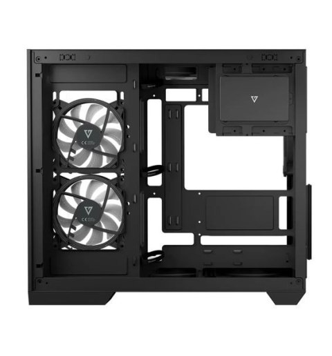 Obudowa komputerowa MODECOM Volcano Panorama APEX ARGB 3F MIDI szara