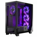 Obudowa komputerowa Volcano Perun Apex ARGB Midi czarna nowoczesna
