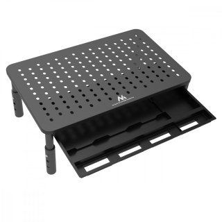 Podstawka pod monitor laptop Maclean MC-946 ergonomiczna z szufladą