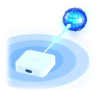 Router UBIQUITI UniFi Express WiFi 6 kompaktowy z Gigabit Ethernet
