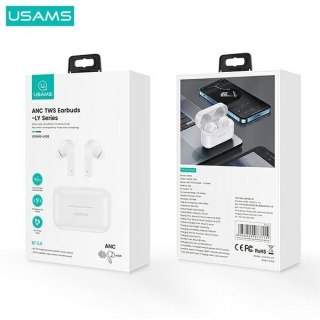 Słuchawki Bluetooth USAMS-LY Series TWS 5.0 ANC białe
