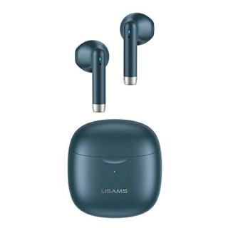 Słuchawki Bluetooth USAMS TWS 5.0 IA Series granatowe z mikrofonem