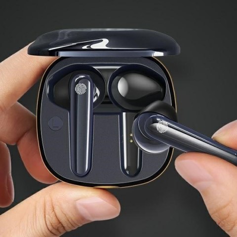 Słuchawki Bluetooth USAMS TWS 5.0 SD Series niebieskie z mikrofonem