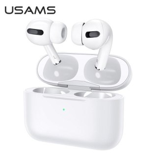 Słuchawki Bluetooth USAMS TWS 5.0 YS Series białe wygodne