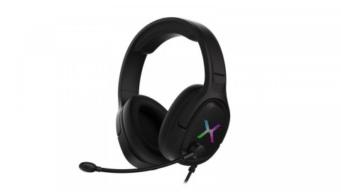 Słuchawki Krux Popz RGB gamingowe z mikrofonem i podświetleniem