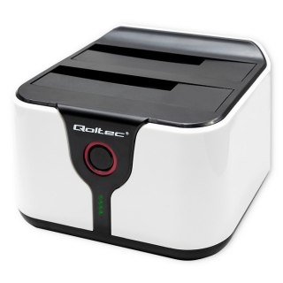 Stacja dokująca Qoltec HDD SSD 2.5 3.5 SATA III USB 3.0 klonowanie offline