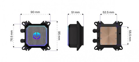Chłodzenie Endorfy Navis F280 ARGB ciche wodne 280mm z PWM