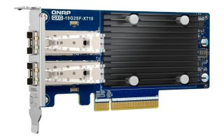 Karta sieciowa QNAP QXG-10G2SF-X710 10GbE SFP+ wydajna energooszczędna