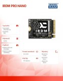 Dysk SSD GOODRAM IRDM PRO NANO M.2 2230 512GB szybki 5100/4600