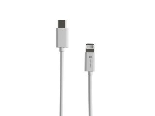 Kabel Lightning USB-C Natec Prati 2m MFI szybkie ładowanie biały