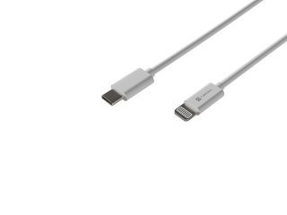 Kabel Lightning USB-C Natec Prati 2m MFI szybkie ładowanie biały